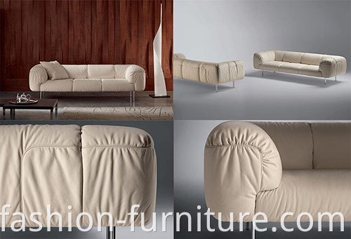 Upholstered Loveseat Sofa